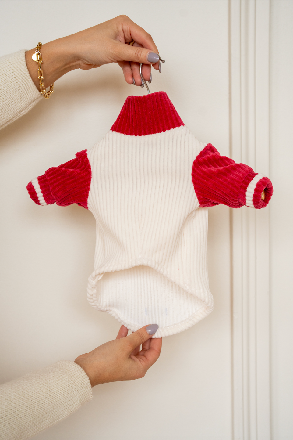 Peppermint Dog Sweater