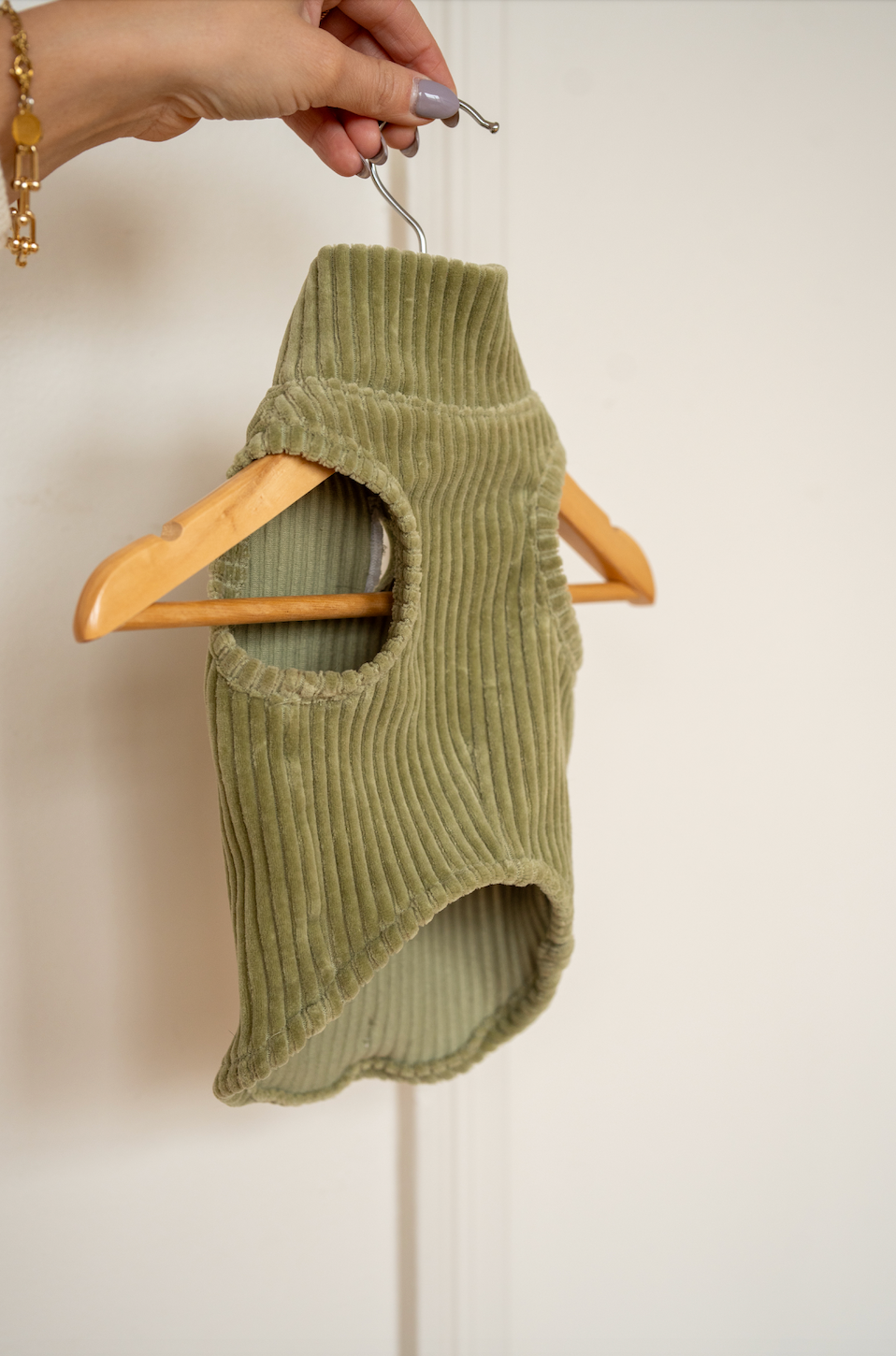 Moss Dog Sweater Tank