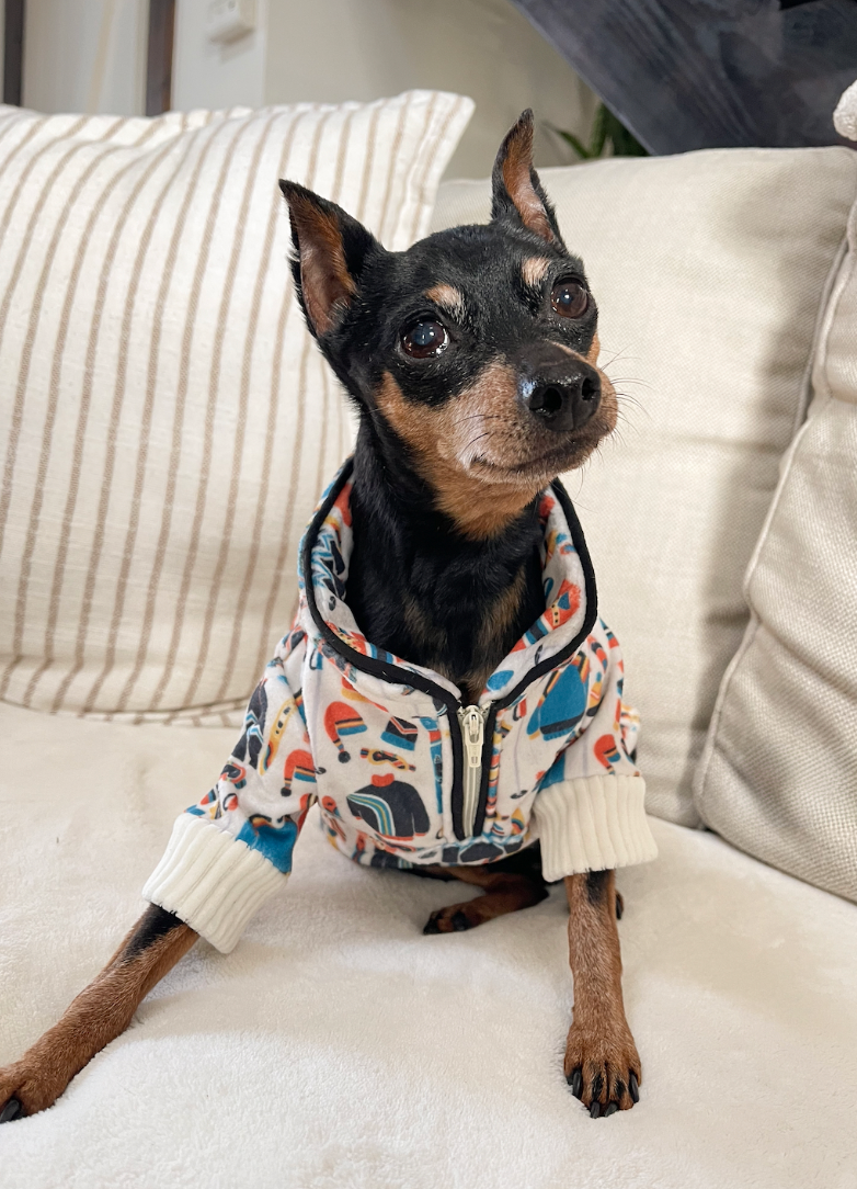Limited Edition Sundown Zip Up Dog Fleece