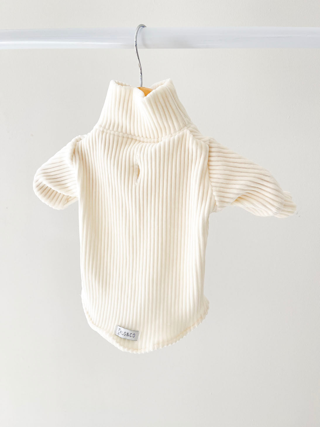 Creamy Dog Sweater